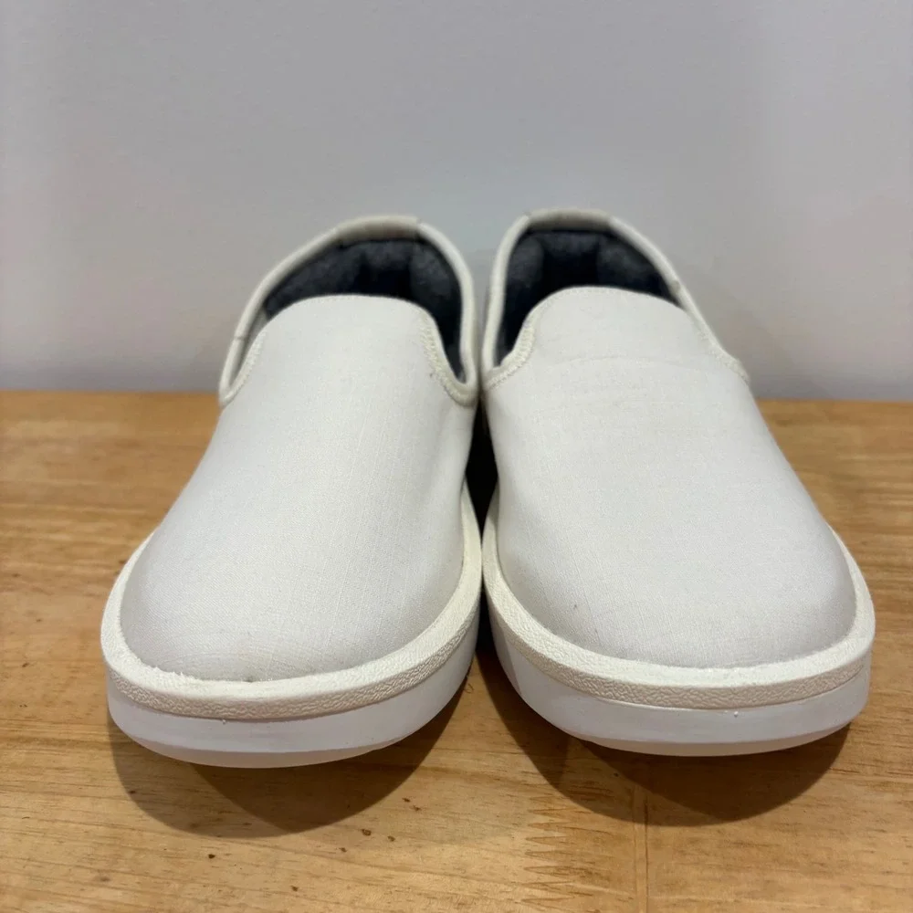 Allbirds‎ Wool Lounger Slip On Shoes Womens White Size 6 Comfort Casual Sneakers